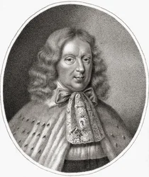 George Berkeley, graviert von Bocquet, Illustration aus 